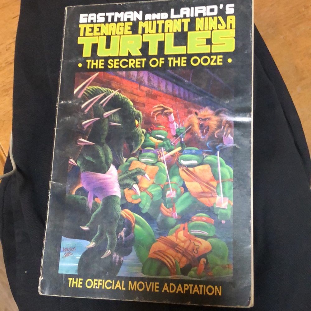 Teenage Mutant Ninja Turtles The Secret of the Ooze vintage 91 movie adaptation